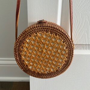 Straw bag